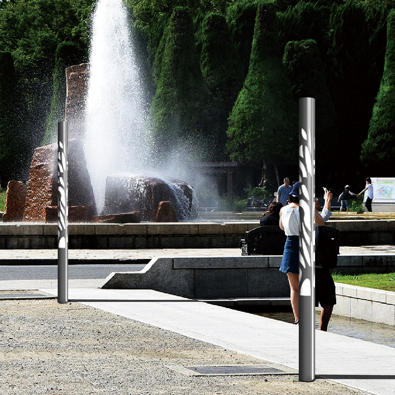 Colonna Luminosa in Alluminio per Esterno KENT