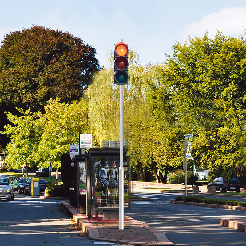 Palo per Segnaletica a Gradini in Alluminio