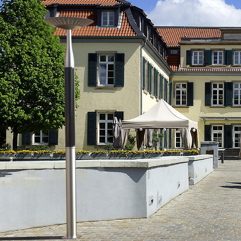 Palo Solare Flessibile HJT con Finitura a Polvere Metallica TABOR