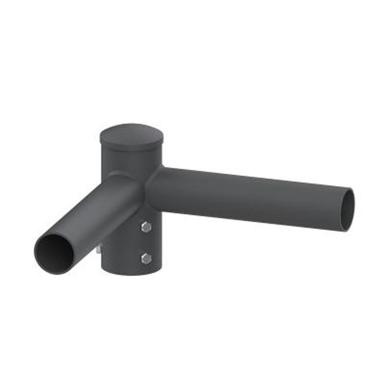 Adattatore con Tenone Orizzontale Esterno Rotondo da 4 Pollici per Palo