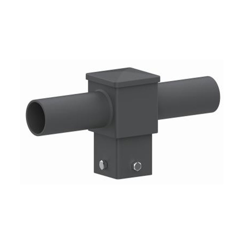 Raccordo per Palo con Tenone Orizzontale Quadrato da 4 Pollici