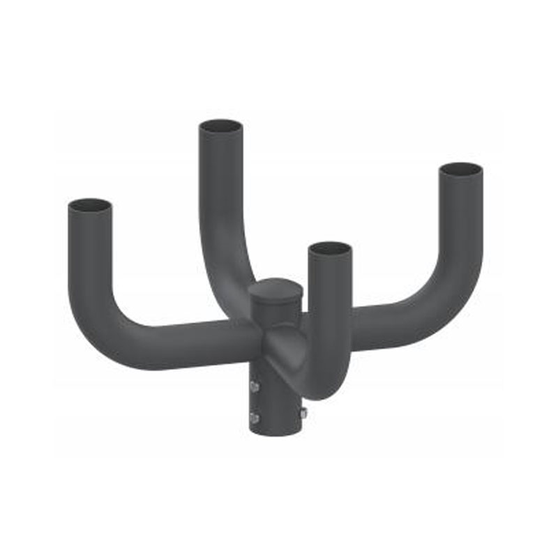 Adattatore con Tenone Verticale Esterno Rotondo da 5 Pollici per Palo