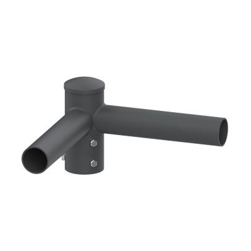 Adattatore con Tenone Orizzontale Esterno Rotondo da 5 Pollici per Palo