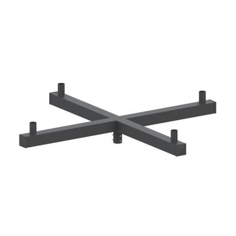 Raccordo per Palo con Tenone Verticale Quadrato da 5 Pollici