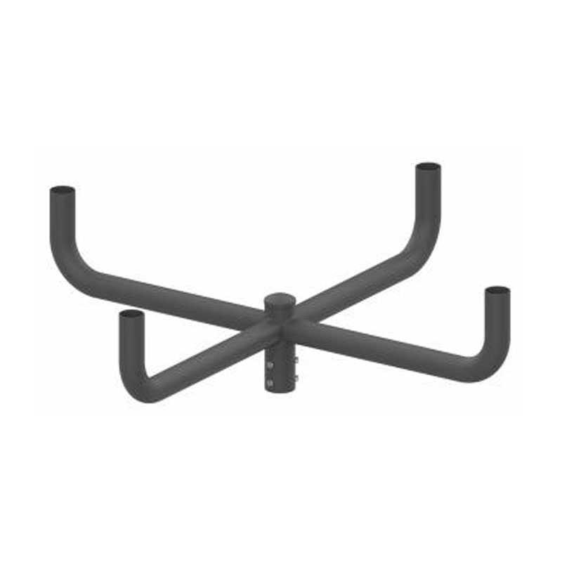 Adattatore con Tenone Verticale Esterno Rotondo da 5 Pollici per Palo