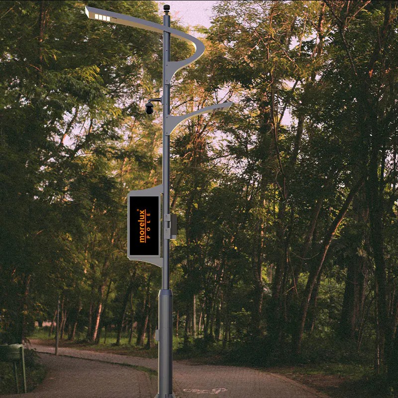 Quali funzioni hanno i pali della luce intelligenti?